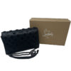 Louboutin Paloma Fold-Over Embellished Clutch Bag w/ Box