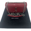 YSL Sunset Chain Wallet in Crocodile Embossed Leather w/ Crossbody Chain Strap