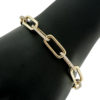 18k Yellow Gold Long Link Diamond Bracelet 2.0 CTW