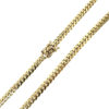 14k Yellow Gold Men's Cuban Link Chain Necklace 94.54g