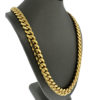 14k Yellow Gold Men's Cuban Link Chain Necklace 157.52g