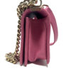 Chanel Pink Le Boy Flap Medium Chevron Handbag w/ Dustbag