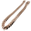 10k Rose Gold Cuban Link Chain Necklace 535.39 grams