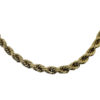 10KT Yellow Gold 20" 4mm Rope Chain Men's Necklace 32.9 Grams