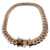 10k Rose Gold Cuban Link Chain Necklace 535.39 grams