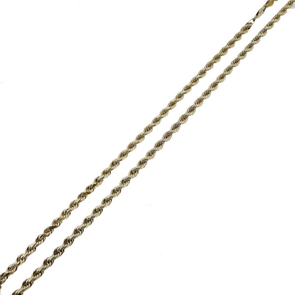 14k Yellow Gold Men's Gucci Link Chain Necklace - Boca Pawn