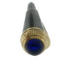 Cartier R De Cartier Ballpoint Pen Black Composite w/ Yellow Gold Finish