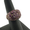 18k Rose Gold 0.26CT Diamond, 3.87CT Pink Sapphire & 0.48Ct Yellow Sapphire Ring