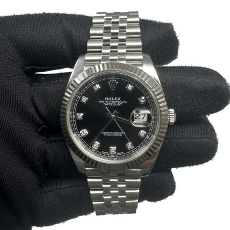 179383 Rolex Datejust 26mm 2-Tone YG/SS Jubilee Bracelet Diamond