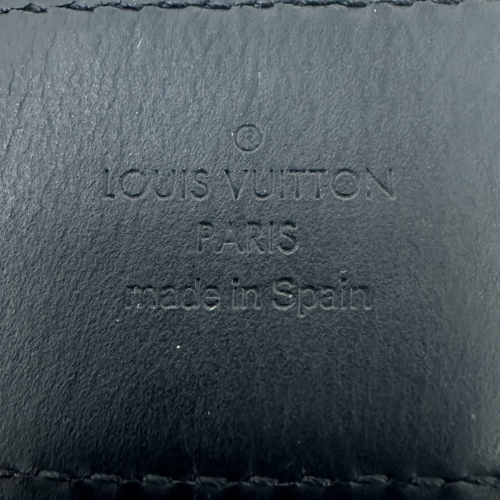 Louis Vuitton Graphite Neogram LV Belt 34 – The Closet