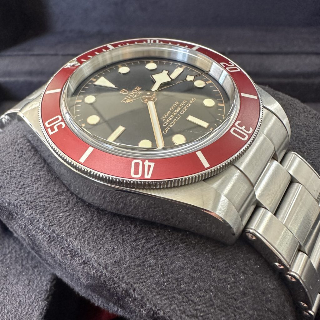 Tudor 79230R Black Bay Heritage 41mm Red Bezel Black Dial