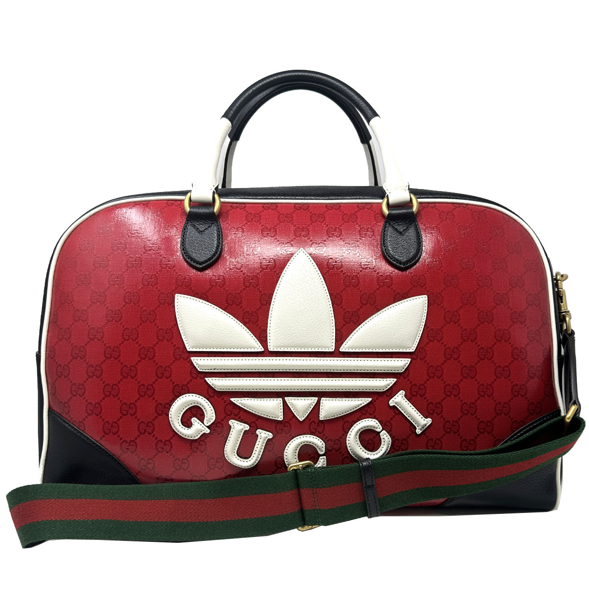Gucci Interlocking Padlock GG Beige Crossbody Bag - Boca Pawn
