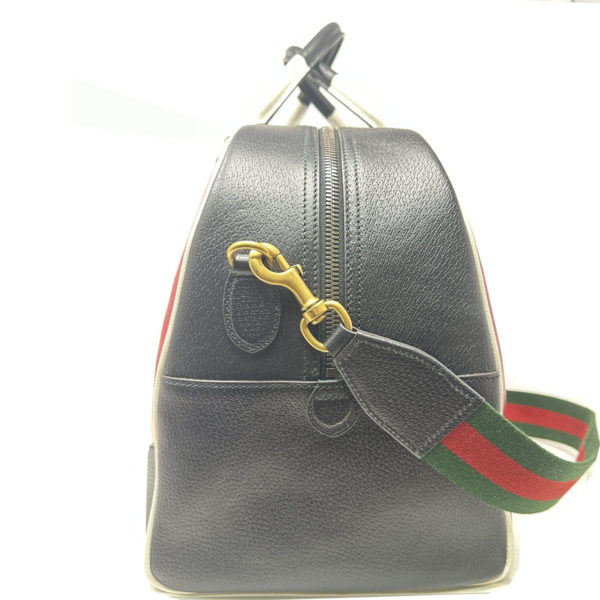Gucci GG Black Monogram Vintage Small Handbag - Boca Pawn