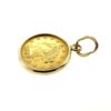 14k Yellow Gold 1907 Liberty Head Coin Pendant