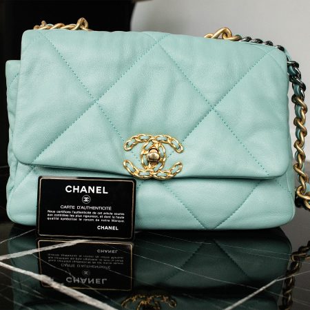 Chanel 19 Medium Flap Lambskin Bag