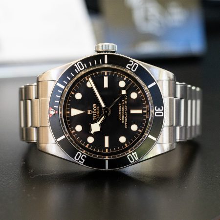 Tudor Black Bay Black Dial Stainless Steel Watch