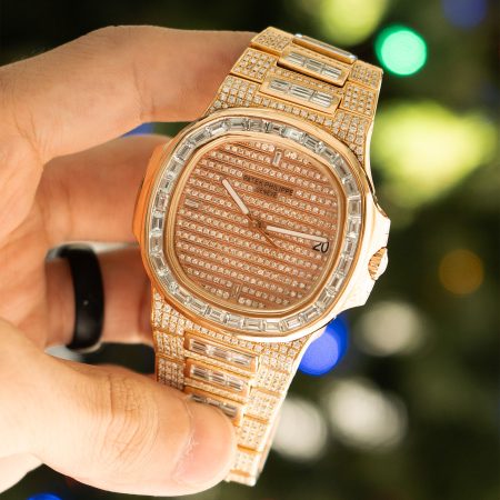 Patek Philippe 5711R Bustdown Diamond Rose Gold Watch